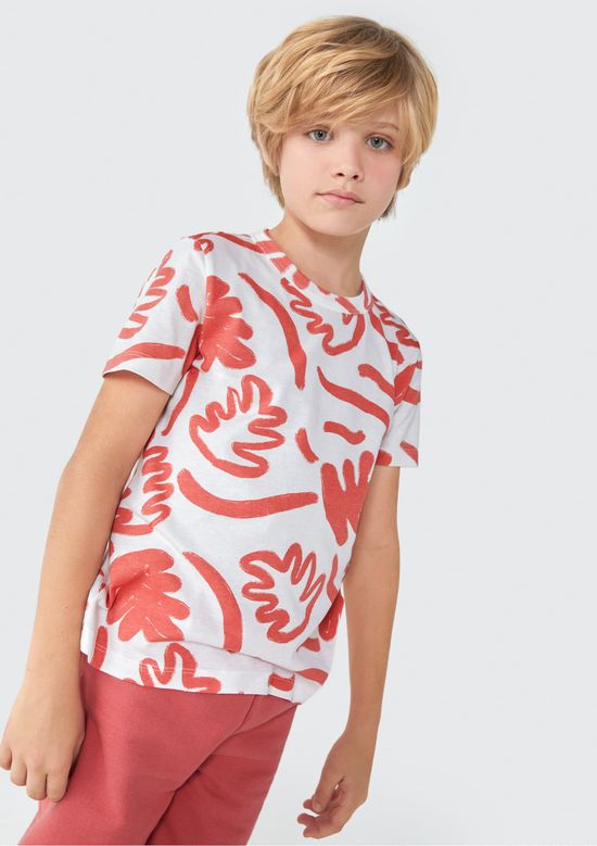 Foto do produto: Conjunto Curto Infantil Menino Comfort - Off white