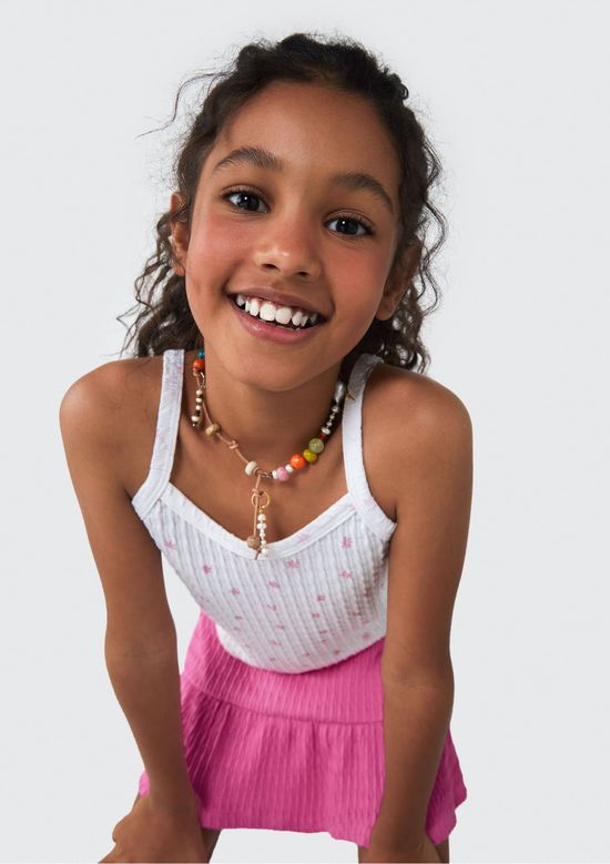 Foto do produto: Conjunto Curto Infantil Menina - Off white