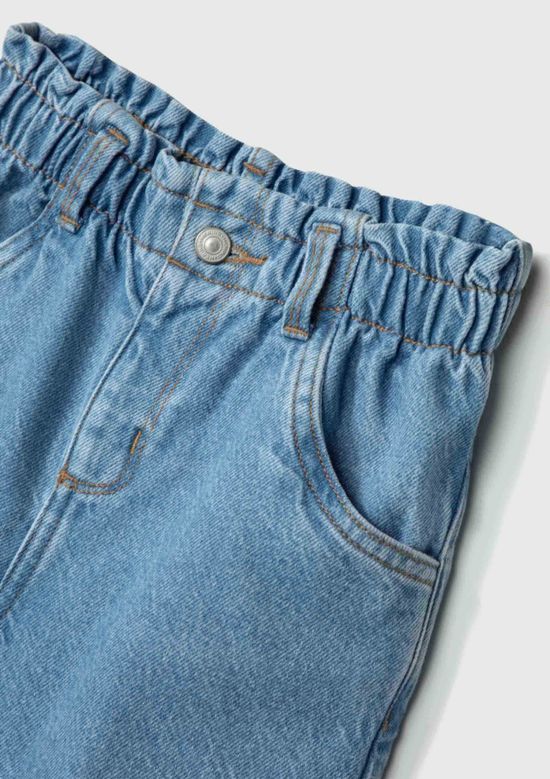 Foto do produto: Shorts Jeans Infantil Menina Toddler Clochard - Azul