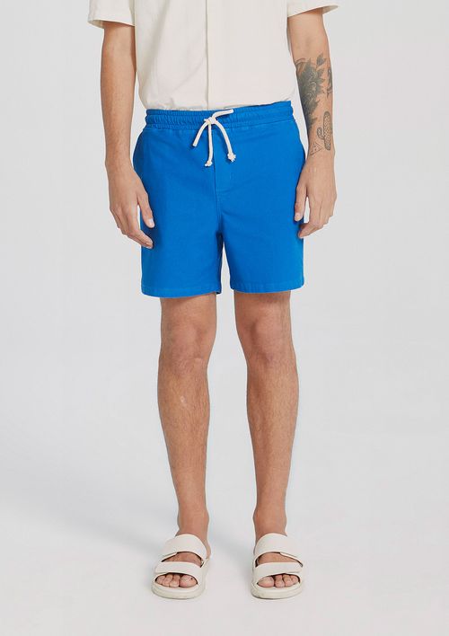 Shorts Masculino Em Sarja - Azul