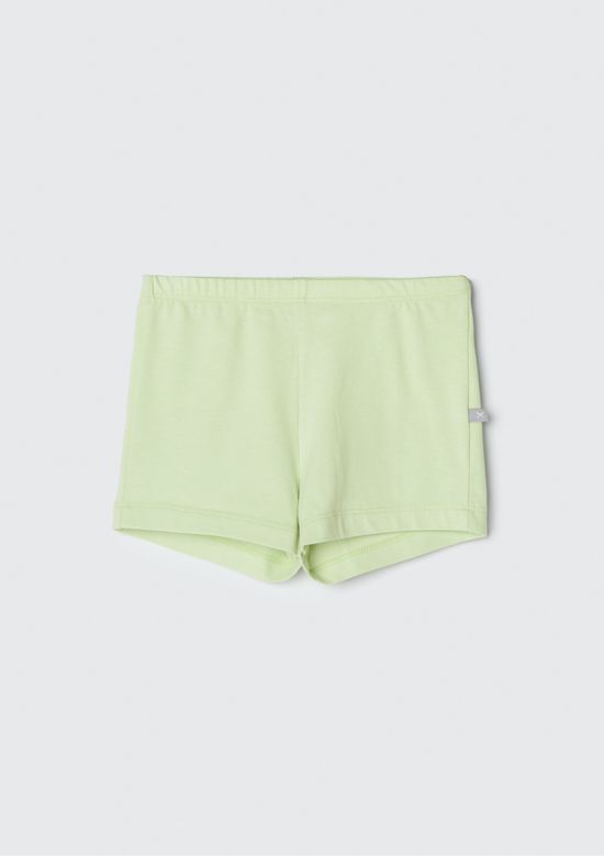 Foto do produto: Shorts Curto Básico Infantil Menina - Verde