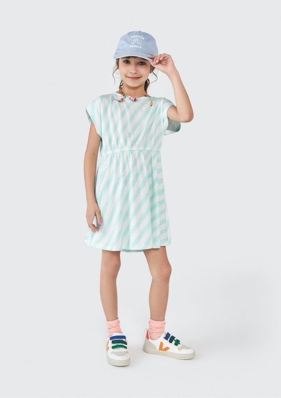 Foto do produto: Vestido Curto Infantil - Azul