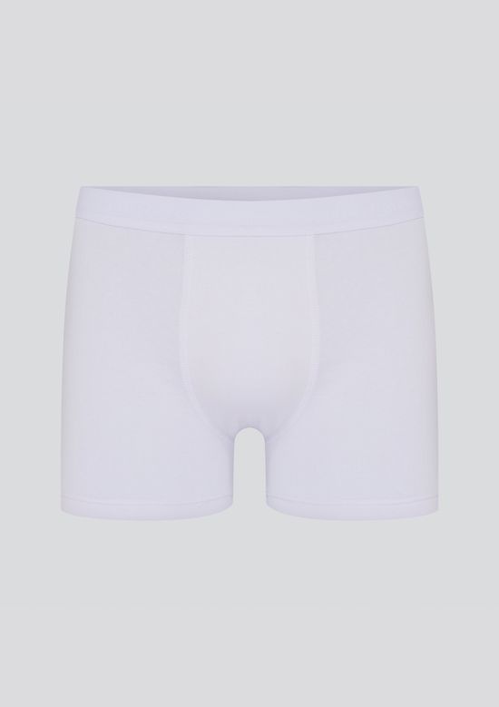 Foto do produto: Cueca Boxer Com Elástico Personalizado - Branco