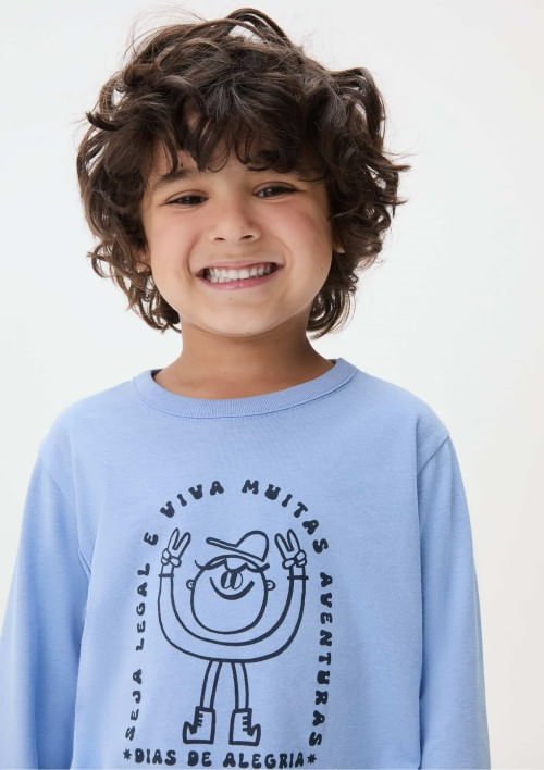 Foto do produto: Camiseta Infantil Menino Toddler - Azul