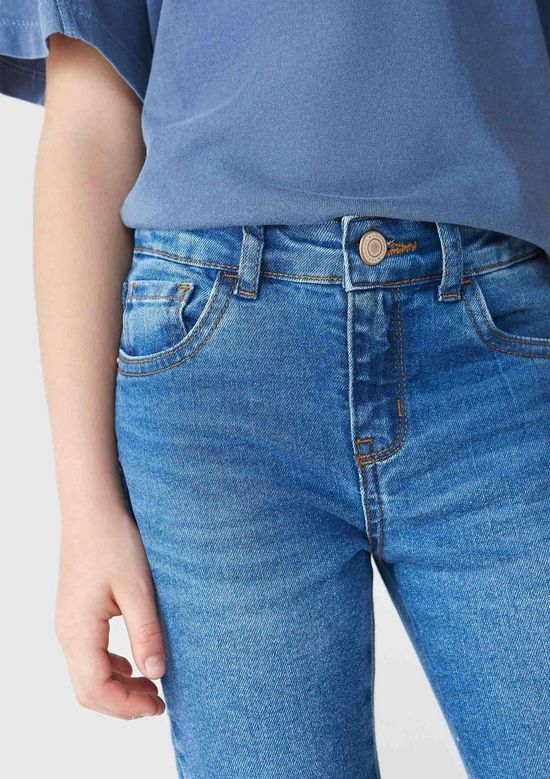 Foto do produto: Calça Jeans Infantil Menina Skinny - Azul