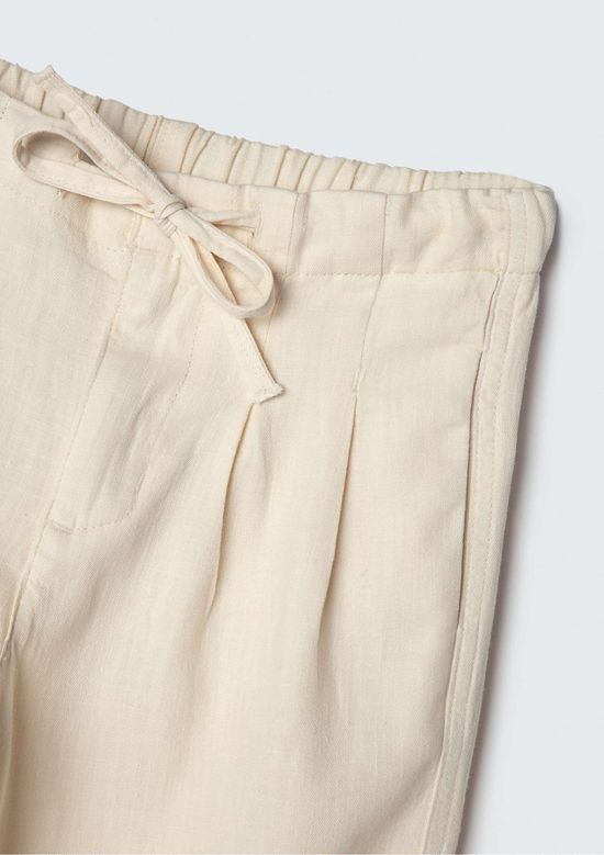 Foto do produto: Calça Infantil Menina Slouchy Em Sarja - Bege