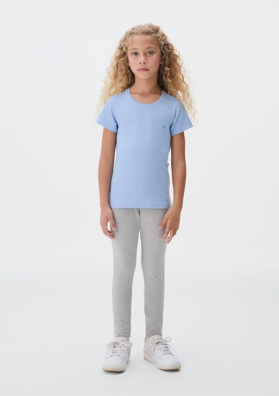 Foto do produto: Calça Legging Básica Infantil Menina Tradicional - Cinza