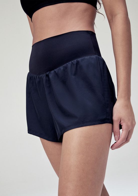 Foto do produto: Shorts Esportivo Feminino Secagem Rápida - Preto