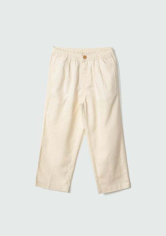 Foto do produto: Calça Social Infantil Menino Toddler Slim - Amarelo