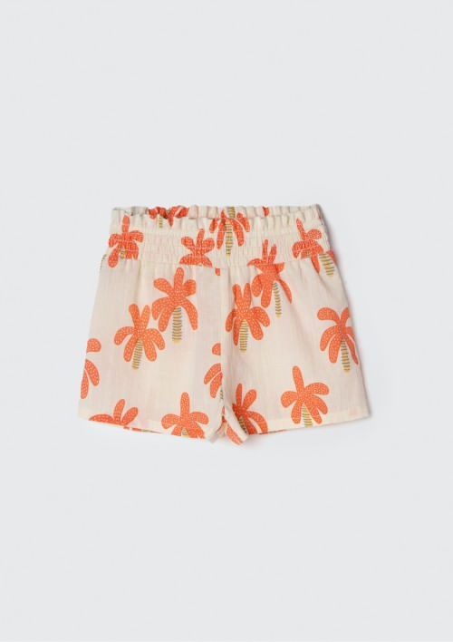 Foto do produto: Shorts Infantil Menina Toddler - Laranja