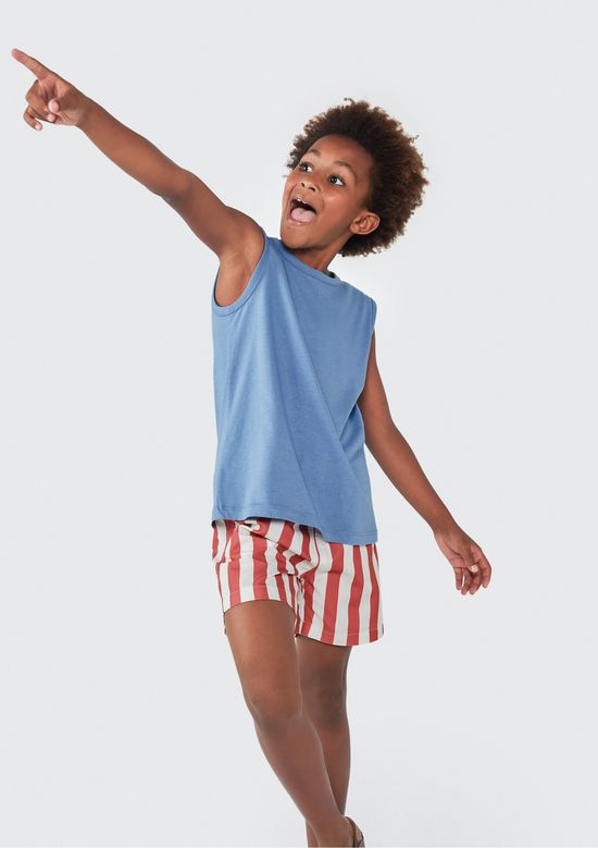 Foto do produto: Shorts Infantil Menino Estampado - Vermelho