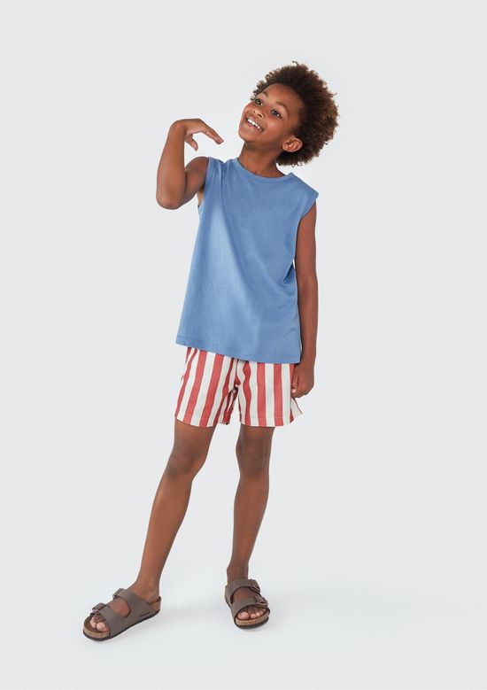 Foto do produto: Shorts Infantil Menino Estampado - Vermelho