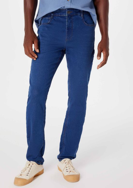 Foto do produto: Calça Jeans Masculina Skinny Soft Touch - Azul