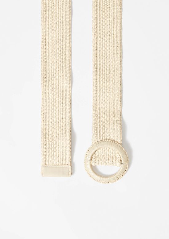 Foto do produto: Cinto Feminino De Palha - Creme