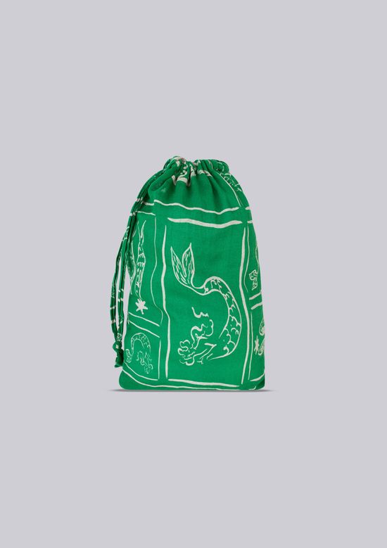 Foto do produto: Canga Estampada + Bolsa - Verde