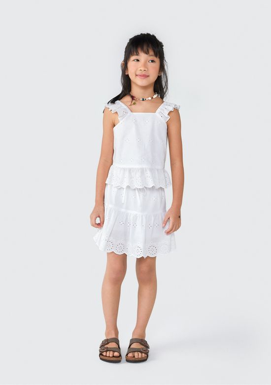 Foto do produto: Shorts Infantil Menina - Branco