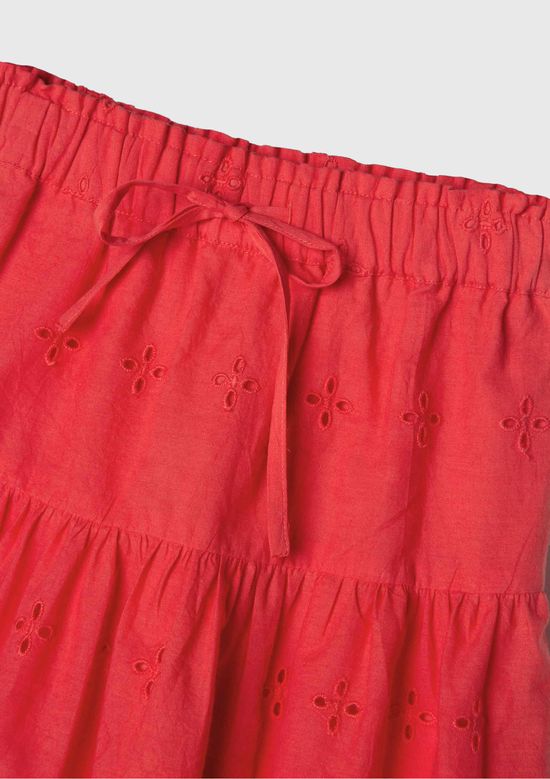 Foto do produto: Shorts Infantil Menina - Vermelho