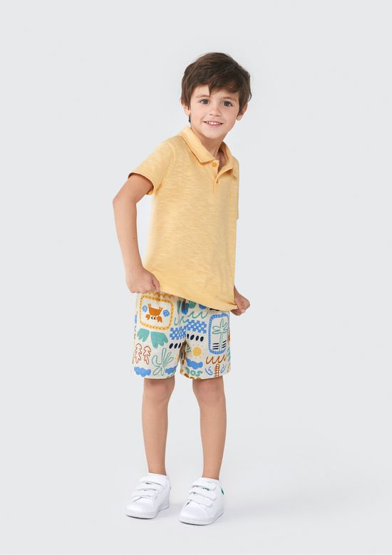 Foto do produto: Shorts Infantil Menino Toddler - Bege