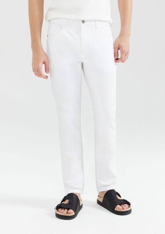 Foto do produto: Calça Masculina Slim Em Sarja - Branco