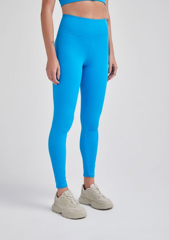 Foto do produto: Calça Legging Esportiva Básica Feminina - Azul