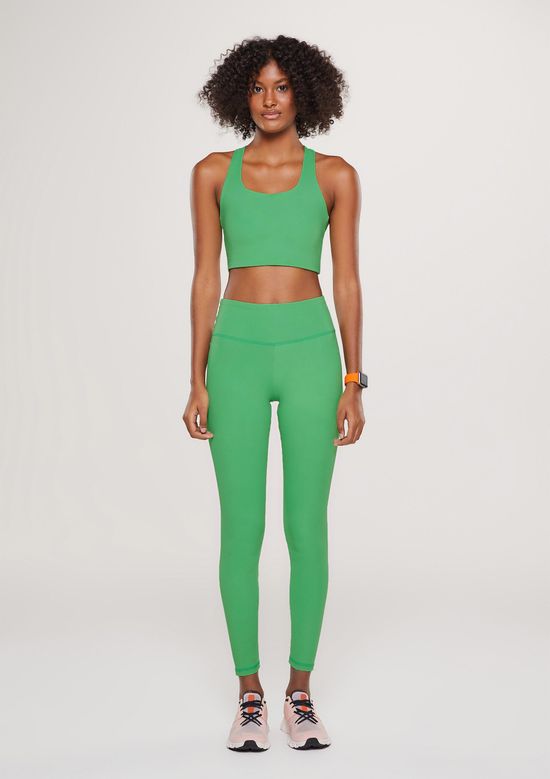 Foto do produto: Calça Legging Esportiva Básica Feminina - Verde