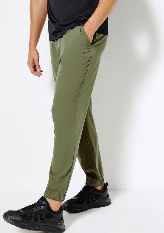 Foto do produto: Calça Esportiva Básica Masculina Jogger - Verde