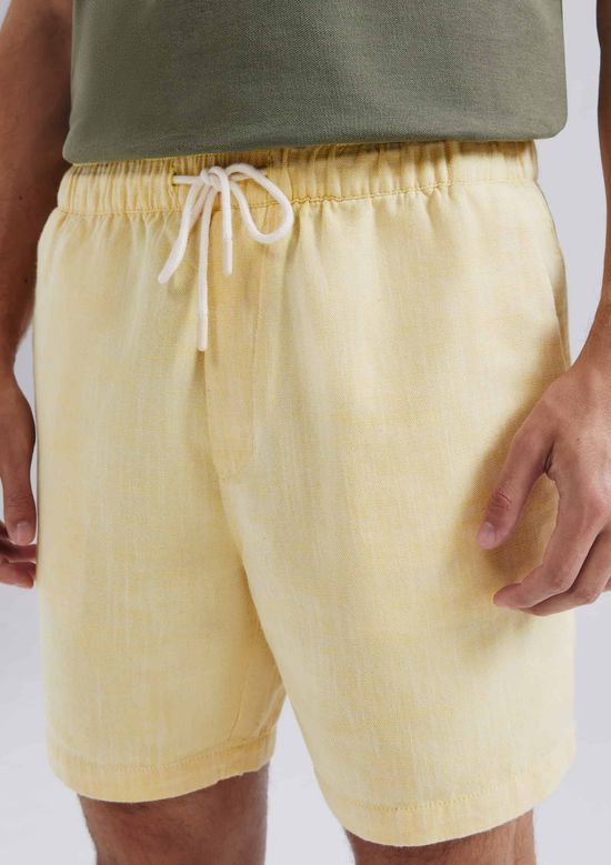 Foto do produto: Bermuda Masculina Jogger Rústica - Amarelo