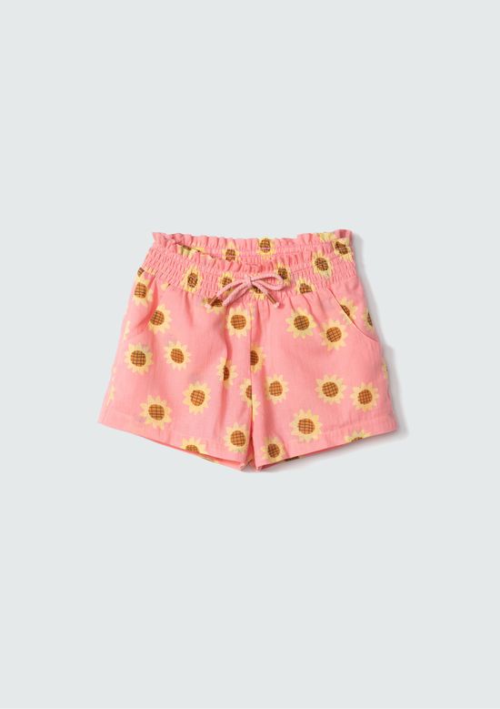 Foto do produto: Shorts Infantil Menina Toddler Clochard - Rosa