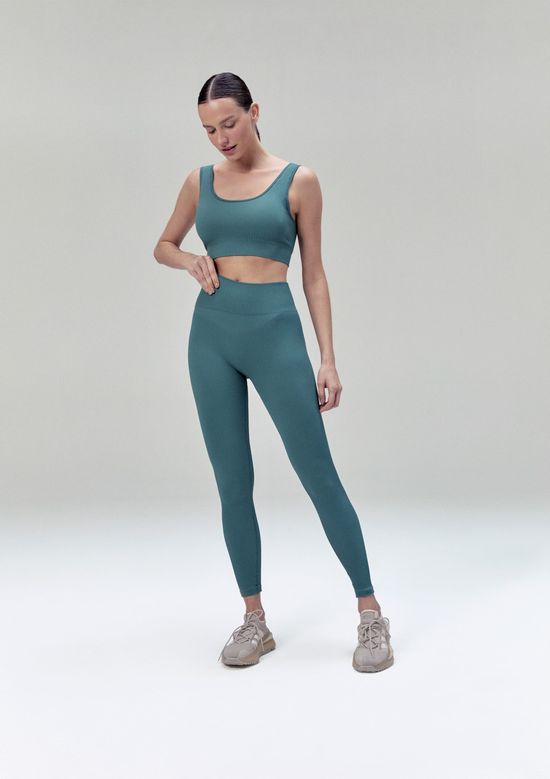 Foto do produto: Calça Legging Esportiva Feminina Sem Costura - Verde