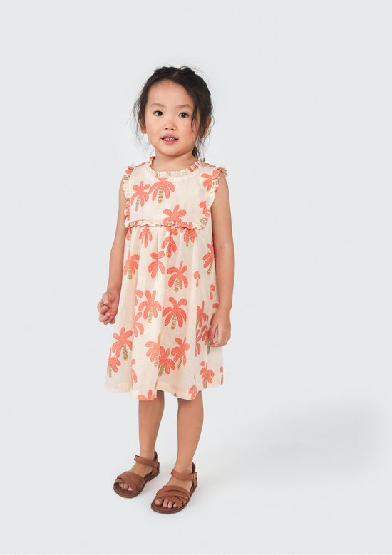 Foto do produto: Vestido Infantil Toddler - Laranja