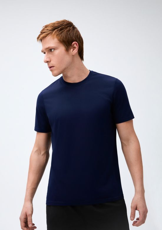 Foto do produto: Camiseta Esportiva Básica Masculina Ultra - Azul