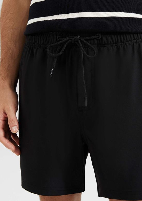 Foto do produto: Shorts Praia Masculino Com Cordão - Preto