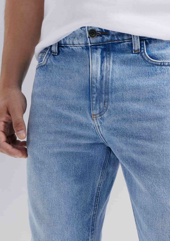 Foto do produto: Calça Jeans Masculina Slim - Azul