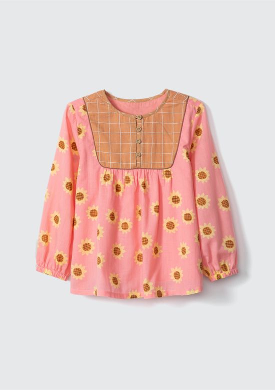 Foto do produto: Blusa Infantil Menina Toddler Manga Longa - Roxo