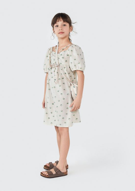 Foto do produto: Vestido Curto Infantil - Bege