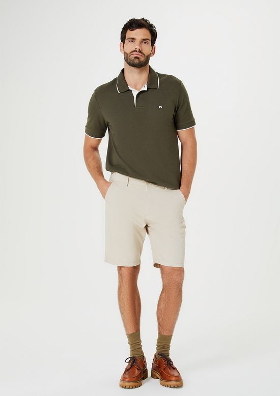 Foto do produto: Bermuda Básica Masculina Chino  - Bege