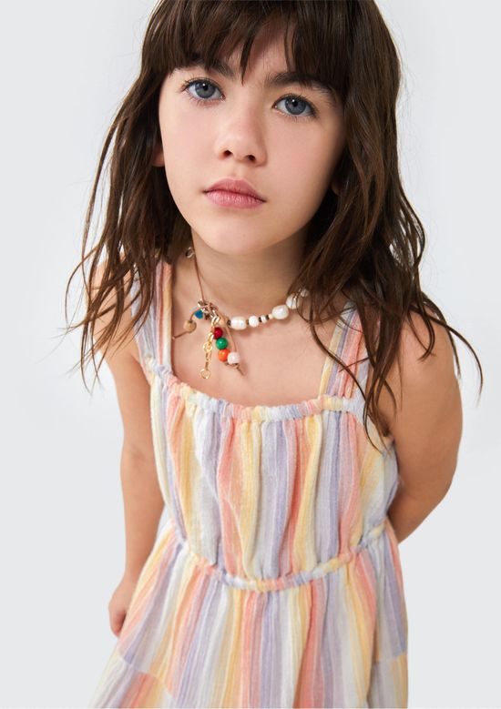 Foto do produto: Vestido Curto Infantil - Laranja