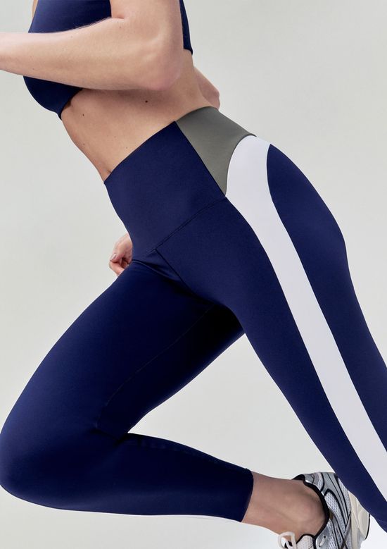 Foto do produto: Calça Legging Esportiva Secagem Rápida - Azul