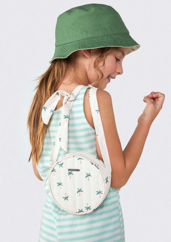 Foto do produto: Bolsa Tiracolo Infantil Menina Estampada - Off white