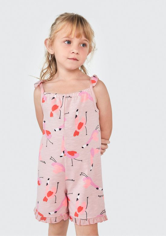 Foto do produto: Macacão Infantil Menina Toddler - Rosa