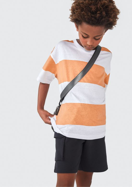 Foto do produto: Camiseta Infantil Menino Oversized - Laranja