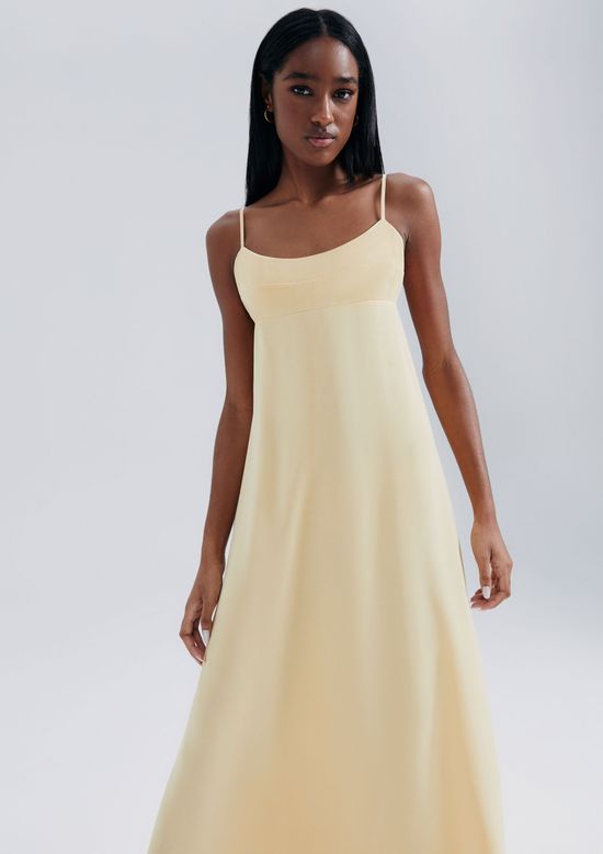 Foto do produto: Vestido Midi Em Modal - Amarelo