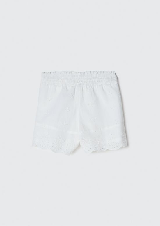 Foto do produto: Shorts Infantil Menina Toddler - Branco