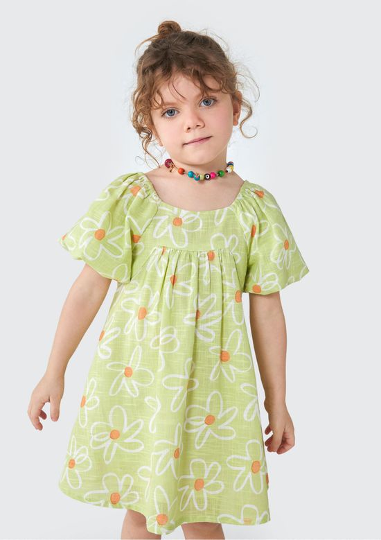 Foto do produto: Vestido Infantil Toddler - Verde