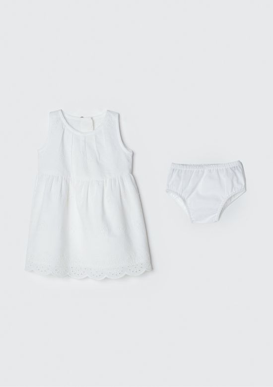 Foto do produto: Vestido Body Bebê Regata + Calcinha - Branco