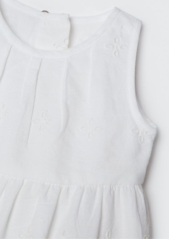 Foto do produto: Vestido Body Bebê Regata + Calcinha - Branco