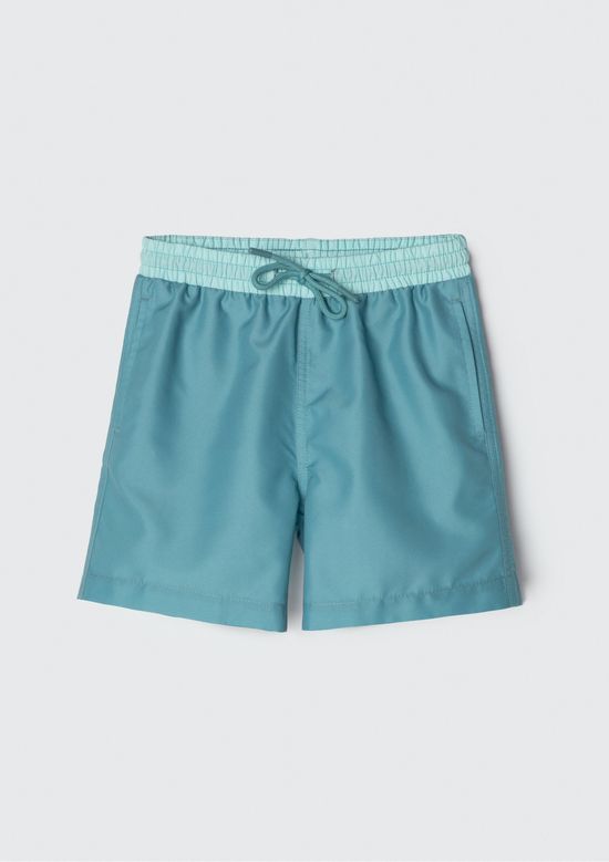 Foto do produto: Shorts Infantil Menino Em Tactel - Verde