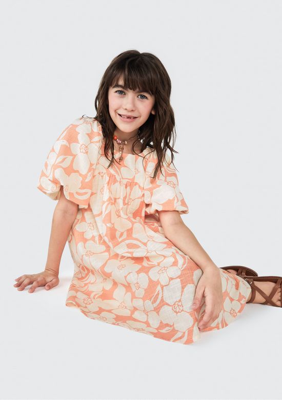 Foto do produto: Vestido Curto Infantil - Laranja