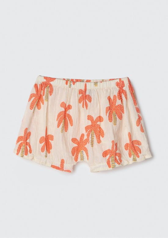 Foto do produto: Conjunto Bebê Menina Bata e Shorts - Laranja