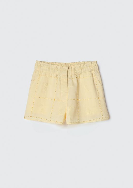 Foto do produto: Shorts Infantil Menina - Amarelo